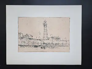 Dick Ket - "Acht Tekeningen van Dick Ket" | portfolio kopen? Bied vanaf 50!