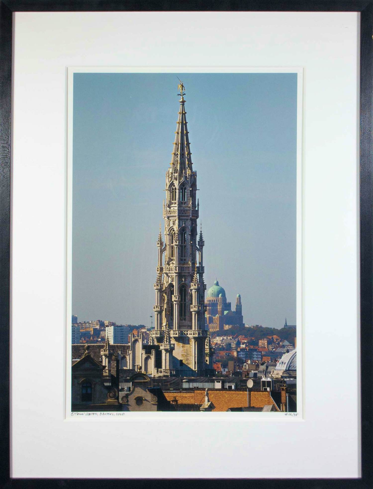 Teun Voeten - Fotografie, Stadhuis Brussel - Ingelijst verkocht voor € 60!