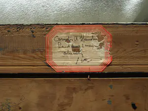 Kor Heemsbergen - Olieverf op paneel, Land voor 2 mensen – ca. 1960 - Ingelijst kopen? Bied vanaf 150!