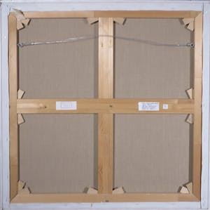 Paul Overhaus - Olieverf op doek, Land, lucht, water II - Ingelijst kopen? Bied vanaf 80!