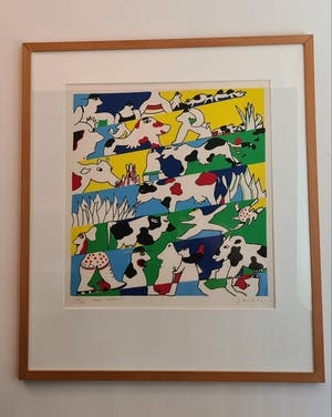 Jan Snoeck - drieluik: "Miss Holland" & "Een dagje naar buiten" & Zwart/witte versie kopen? Bied vanaf 400!