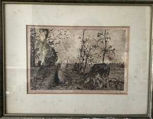 Willem de Zwart - Boeren tafereel kopen? Bied vanaf 65!