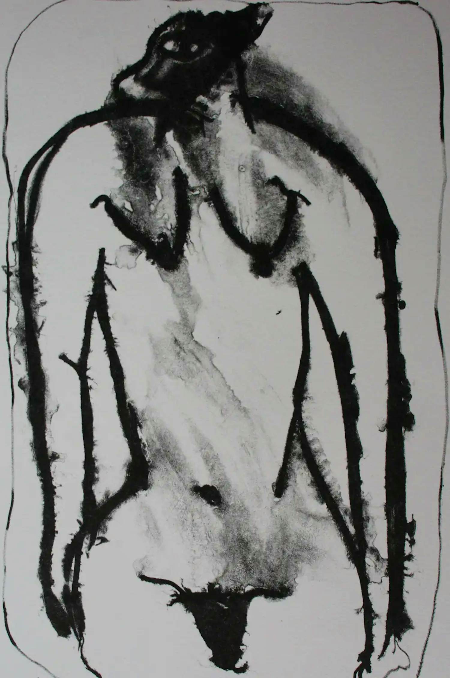 Lucebert - Litho met gedicht: Incarnatie - 1982 verkocht voor € 159!