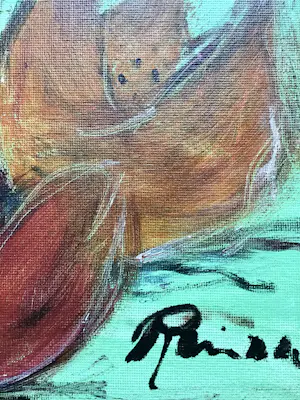 Reina Koerten - Tulpen, gesigneerd en ingelijst kopen? Bied vanaf 30!