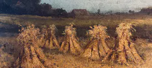 Claas Hendrik Meiners - Twee werkjes: Landschap met boerderij/Duinlandschap kopen? Bied vanaf 95!