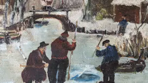 Niet of onleesbaar gesigneerd - Winterlandschap kopen? Bied vanaf 1!