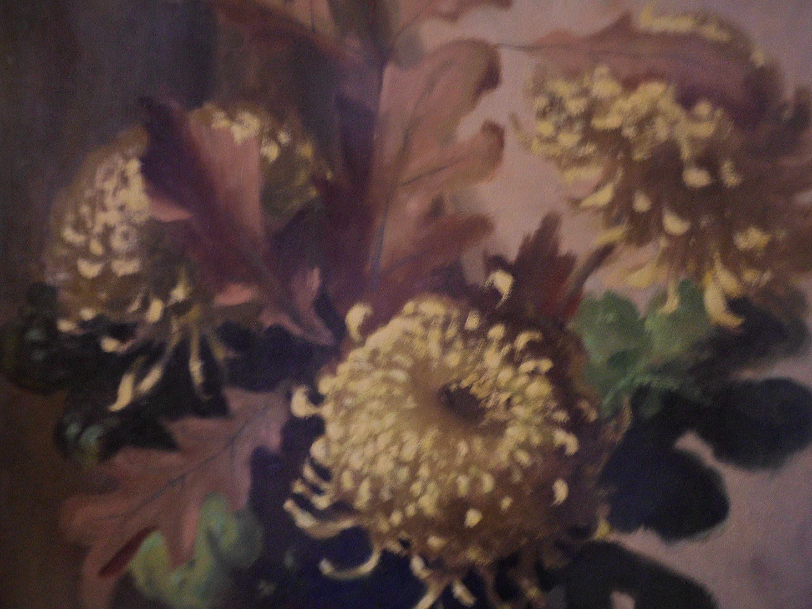Hendrik van Leeuwen - Stilleven met chrysant kopen? Bied vanaf 30!