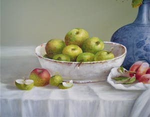 Buy Thomas Heesakkers - Stilleven met fruit en witte besjes? Bid from 495!