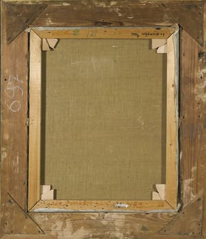 Henri van de Velde - Olieverf op doek, Bijbelse voorstelling - Ingelijst kopen? Bied vanaf 200!