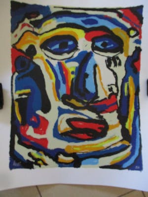 Niet of onleesbaar gesigneerd - titel ; Face kopen? Bied vanaf 10!