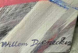 Willem Deneckere - Zij vouwde haar arm als een slagboom over haar borsten kopen? Bied vanaf 220!