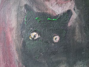 Theo van der Steen - Kind met poes kopen? Bied vanaf 40!