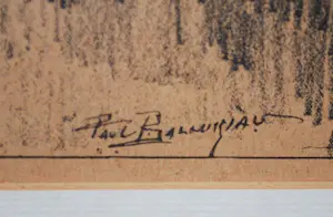 Paul Balluriau - litho uit 1895 en een gratis boek over Parijse prentkunst kopen? Bied vanaf 50!