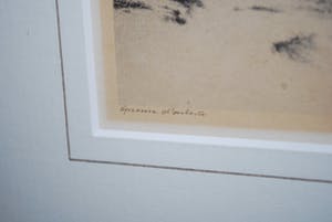 Dirk Harting - epreuve d'artiste - ets - duinlandschap kopen? Bied vanaf 30!