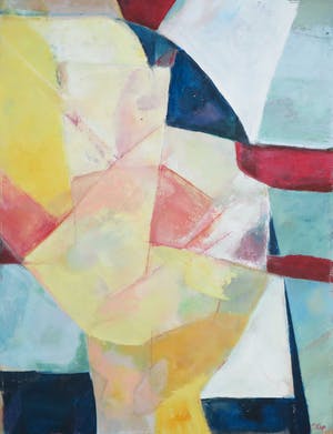 Rineke Kop - Gouache, Compositie I kopen? Bied vanaf 50!