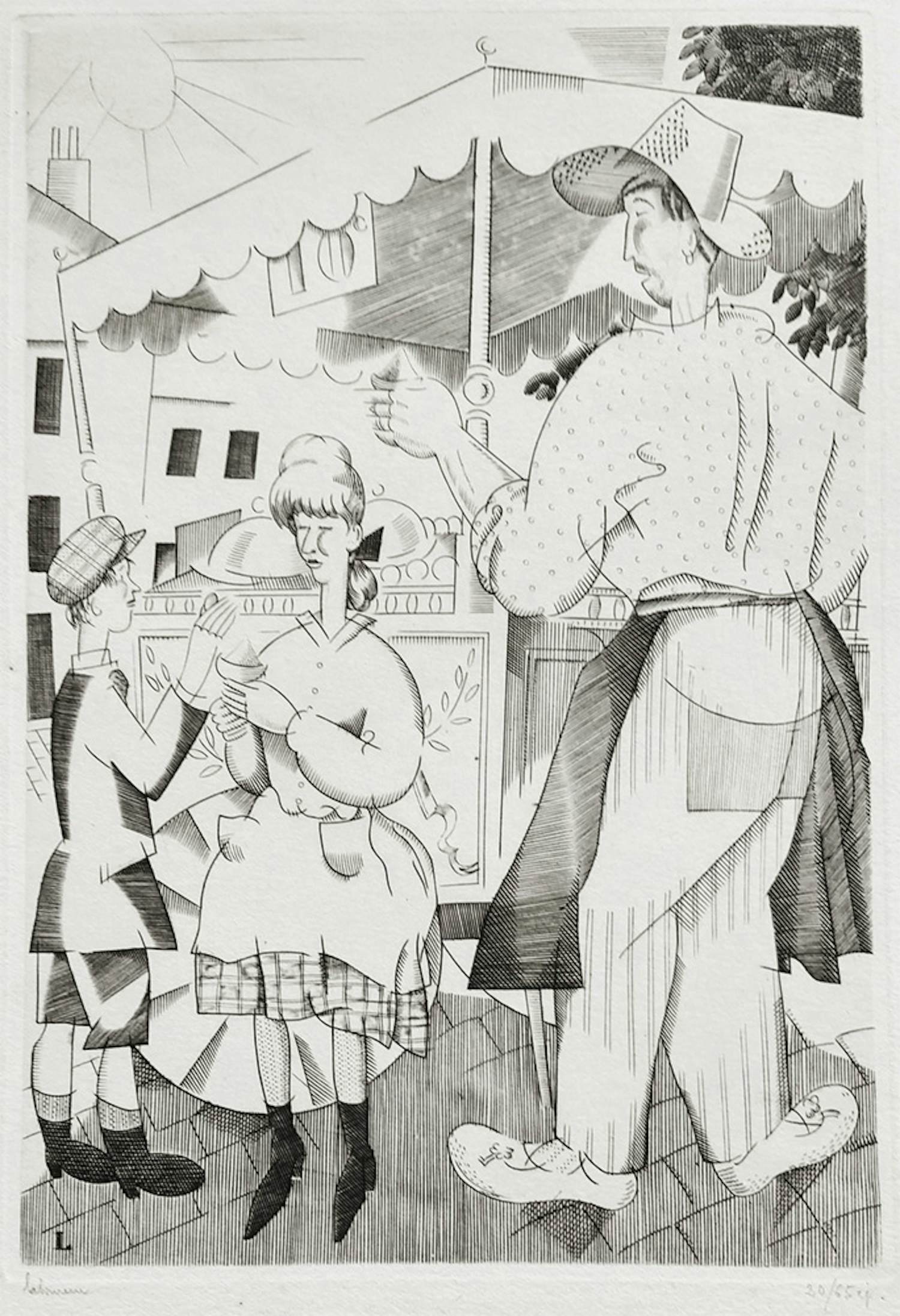 Jean Emile Laboureur - Le marchand de glaces kopen? Bied vanaf 100!