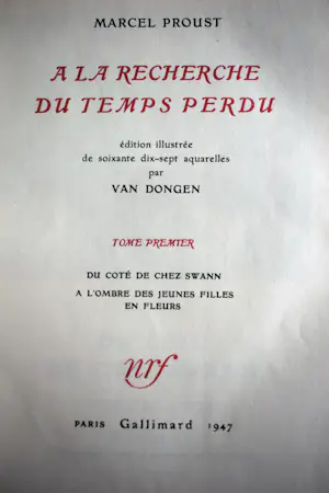 Kees van Dongen - Marcel Proust - A la recherche du temps perdu - 1947 kopen? Bied vanaf 450!