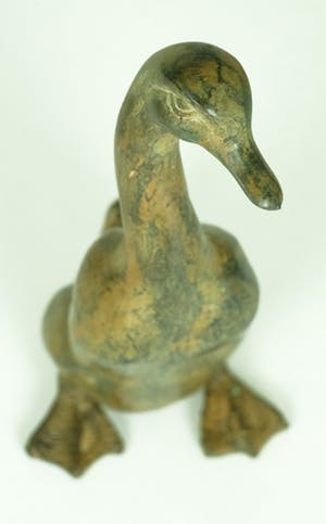 Pierre Chenet - Bronzen beeld van gans kopen? Bied vanaf 65!