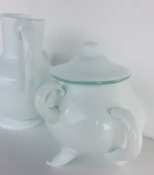 Bernard Heesen - / Ajeto, Set van grote glazen kan en terrine kopen? Bied vanaf 250!