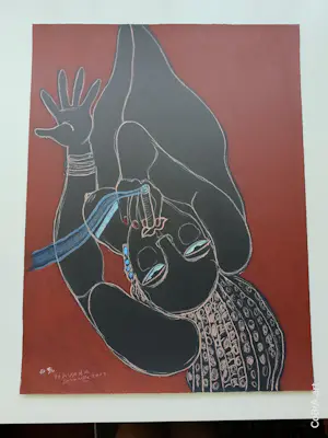 Corneille - "Havana" (La Fumeuse de Cigare) - Handgesigneerde Kleurenlitho - 2003 kopen? Bied vanaf 399!