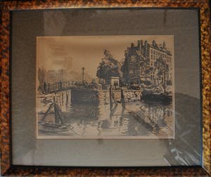 Jan Sirks - Amsterdam stadsgezicht kopen? Bied vanaf 1!