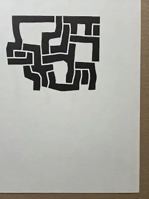 Eduardo Chillida - Figuren. Dubbelzijdig. Litho uit Derriere Le Miroir. kaufen? Bieten Sie von 49!