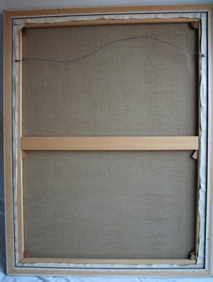 Jasmin Genzel - Olieverf op doek , GROOT en goed ingelijst– 136 x 105 cm - 1996 kopen? Bied vanaf 250!