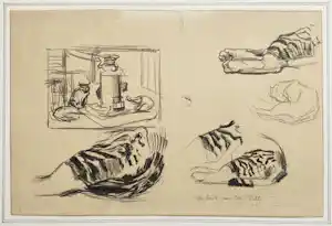 Buy Herbert van der Poll - Studies (1915)? Bid from 40!