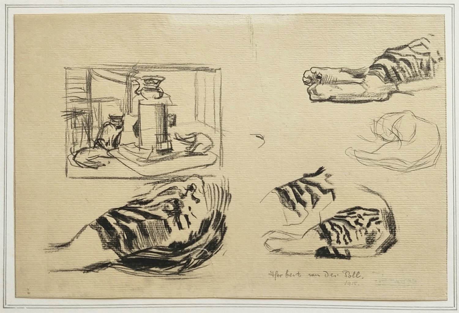 Herbert van der Poll - Studies (1915) kopen? Bied vanaf 40!