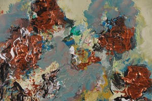 Bert Braam - Acryl op doek, Bloemstuk kopen? Bied vanaf 1!