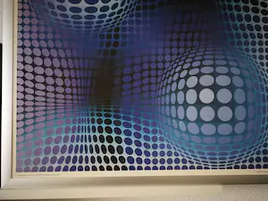 Victor Vasarely - Ophalen! Groot. Nadruk eerder werk. kopen? Bied vanaf 1!