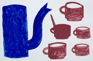 Klaas Gubbels - Zeefdruk - 2005 verkocht voor € 295!