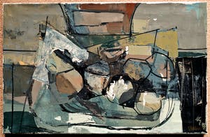 Frans Hollaardt - Stilleven, olieverf op doek kopen? Bied vanaf 395!