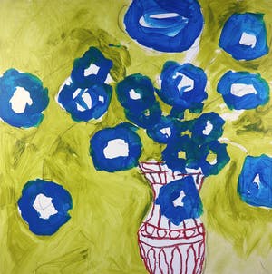 Rachid Ben Ali - Acryl op doek, Zonder titel (Groot) kopen? Bied vanaf 1!