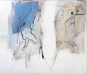Hanny Hazenbroek - Acryl op doek, A remarkable day (Zeer groot) vendu pour 150€ !
