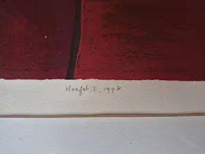 Ton Schulten - litho 139/180 - herfst I. gesigneerd r.o. kopen? Bied vanaf 295!