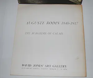 Auguste Rodin - Fotoregistratie (hardcover) & gids Burghers of Calais kopen? Bied vanaf 50!