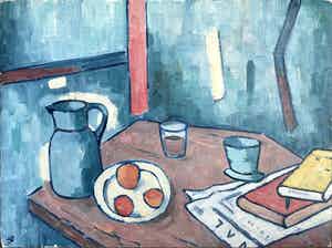 Jan Willem Versteeg - Nature morte au pommes verkocht voor € 90!