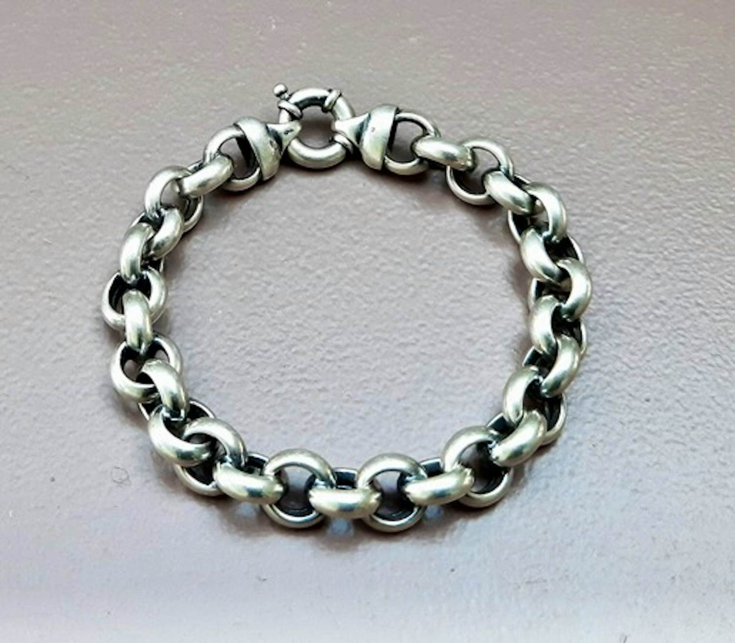 zilveren jasseron schakel armband kaufen? Bieten Sie von 125!