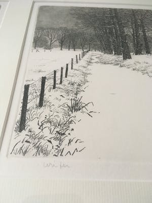 Wim van der Meij - Winterlandschap kopen? Bied vanaf 50!