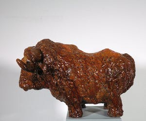 Niet of onleesbaar gesigneerd - Aardewerk, Ram (Groot) kopen? Bied vanaf 1!