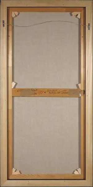 Willem Claassen - Acryl op doek, Elevatie - Ingelijst (Groot formaat!) kopen? Bied vanaf 1!