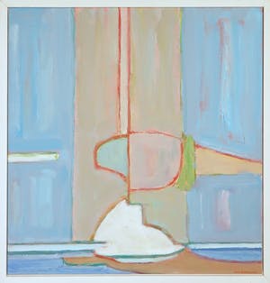 Paul Overhaus - Olieverf op doek, Reflex - Ingelijst kopen? Bied vanaf 80!