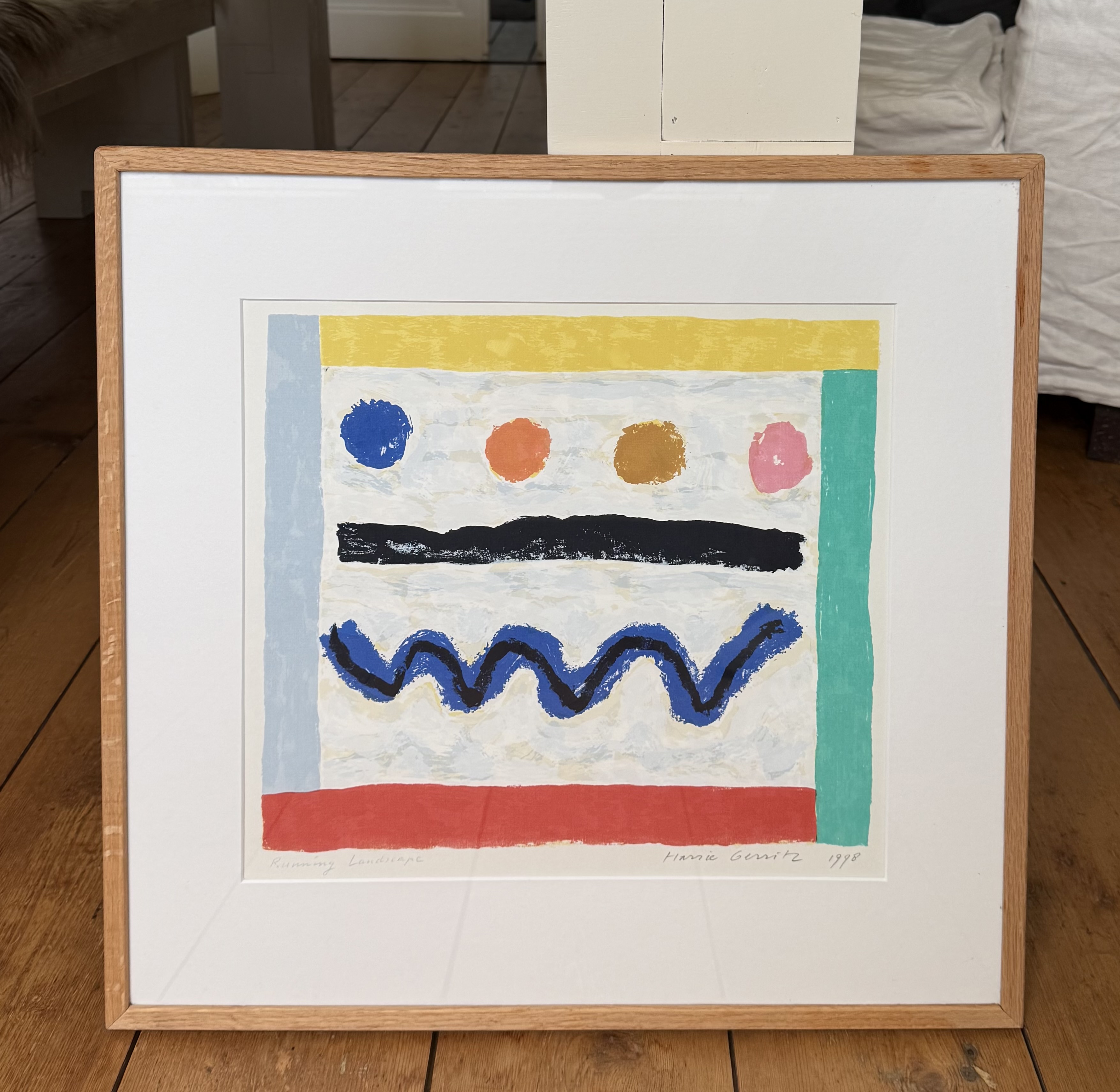Buy Harrie Gerritz - Running Landscape? Bid from 45!