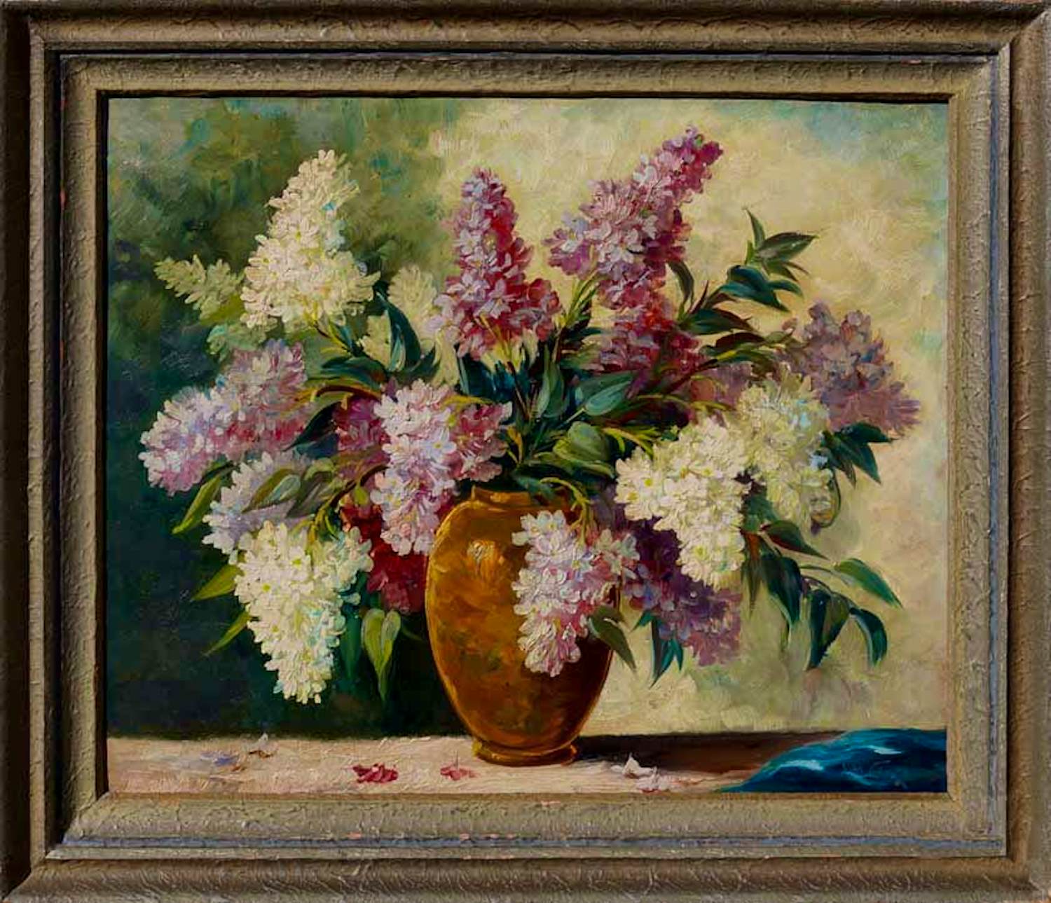 Robert Van Cleef - Stillleben in Vase mit Flieder kopen? Bied vanaf 239!