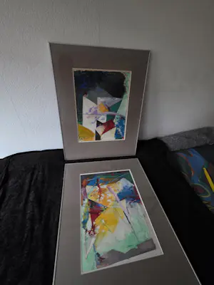 Frank van Eijndhoven - Kleurrijke expressie kopen? Bied vanaf 150!