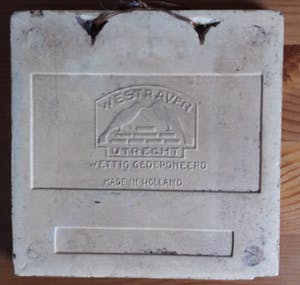 Faience- en Tegelfabriek Westraven - Tegel kopen? Bied vanaf 5!