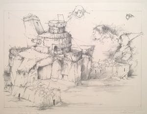 Dirkje Kuik - gezichten op Utrecht - 10 litho's kopen? Bied vanaf 395!