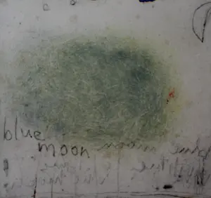 Madeleine Leddy - Kleuren ets: Blue moon - 2000 kaufen? Bieten Sie von 50!