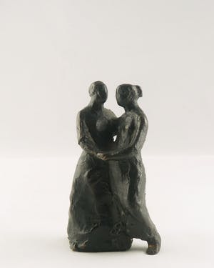 Brons (Onbekend) - Brons, Dansende figuren kopen? Bied vanaf 70!